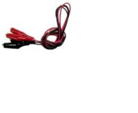 tla-9 Teishin Electric Crocodile Clip Lead, Red/Black, 1m Lead Length