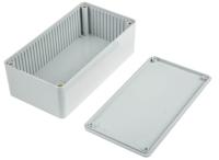 bim200313-gygy CAMDENBOSS 2000 Series Grey ABS Enclosure, IP54, Grey Lid, 112 x 62 x 31mm