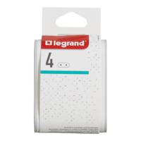 049400 Legrand French / German Multi Outlet Plug, 6A, Plug-In