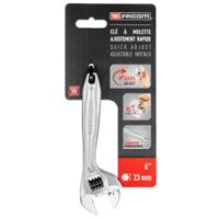 1016pb Facom Adjustable Spanner, 150 mm Overall, 23mm Jaw Capacity, Metal Handle