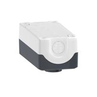 xald324 Schneider Electric Spring Return Enclosed Push Button - SPST, Polycarbonate, 3 Cutouts, Black, Red, White, Yes, IP66,