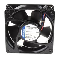4184nx ebm-papst 4100 N Series Axial Fan, 24 V dc, DC Operation, 180m³/h, 4.9W, 119 x 119 x 38mm
