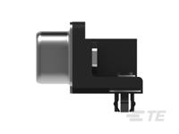 747840-4 TE Connectivity 9 Way Right Angle Through Hole D-sub Connector Plug, 2.74mm Pitch