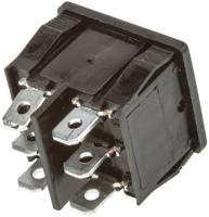 1-1634200-7 TE Connectivity DPDT, On-Off-On Rocker Switch Panel Mount