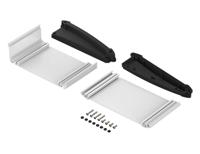 92850100hmt1-atph-1850-0100 Bopla Alu-Topline Series Black Aluminium Desktop Enclosure, Sloped Front, 100 x 181.2 x 53.2mm