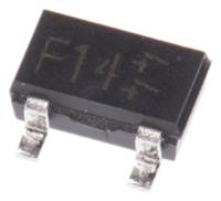 dtb114ekt146 ROHM DTB114EKT146 PNP Digital Transistor, -500 mA, 3-Pin SMT