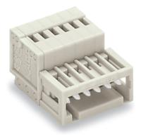 733-205 WAGO 733 Series Male Lighting Connector, 5-Pole, Male, 5-Way, Plug-In Mount, 6A