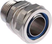 7tca296020r0159-sp20m20m Adaptaflex Swivel, Conduit Fitting, 20mm Nominal Size, M20, Brass, Silver IP65 rating