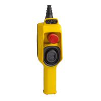 xacd21a0101 Schneider Electric SPST Slow Action Push Button Pendant Station, 10A