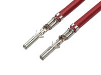 214760-2125 Molex Female Micro-Fit 3.0 to Female Micro-Fit 3.0 Crimped Wire, 450mm, 18AWG, Red
