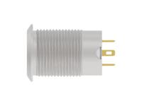 av12f10e612q04 TE Connectivity AV 12 Series Illuminated Push Button Switch, Momentary, Screw Mount, 12mm Cutout, SPST, Green LED, 24V,