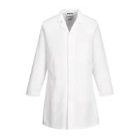 2852whrxxl Portwest White Unisex Reusable Lab Coat, Double Extra Large