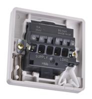 k337-whi MK Electric 13A 1 Gang Fused Spur