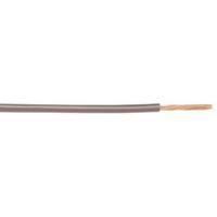 1550-sl005 Alpha Wire Hook-up Wire PVC Series Grey 0.2 mm² Hook Up Wire, 24 AWG, 7/0.20 mm, 30m, PVC Insulation, 1550 SL005