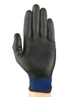 11816100 Ansell 11-816 Blue Nylon, Spandex Nylon, Spandex Work Gloves, Size 10, Nitrile Foam Coating