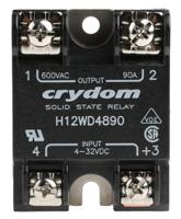 h12wd4890 Sensata Crydom H1 Series Solid State Relay, 90 A Load, Panel Mount, 660 V ac Load, 32 V Control