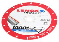2030870 Lenox Aluminium Oxide Cutting Disc, 230mm x 2.1mm Thick, Medium Grade, P60 Grit