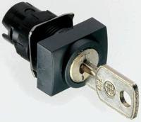 zb6dgb Schneider Electric Harmony XB6 2-position Key Switch Head, Latching, 16mm Cutout