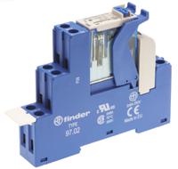 4c0290240050spa Finder 4C Series Interface Relay, DIN Rail Mount, 24V dc Coil, DPDT, 2-Pole