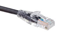 557-115 RS PRO, 1m Cat5e, Black RJ45 to Male RJ45 Male, U/UTP Unshielded, Terminated PVC Sheath