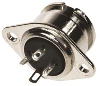 490-961 RS PRO 3 Pole Din Socket, 1A, 100 V ac, Bayonet, Female, Chassis Mount