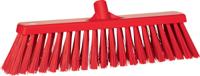 29204 Vikan Broom, Red With PET Bristles