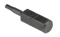 05056305001 Wera Hex-Plus Screwdriver Bit, 2 mm Tip, 1/4 in Drive, Hexagon Drive, 25 mm Overall