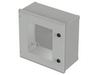 42244200-ps-442-t Bopla Polysafe Series Fibreglass Reinforced Polyester Wall Box, IP66, Viewing Window, 400 mm x 400 mm x 200mm