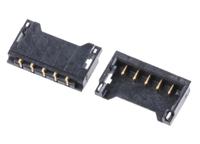 78171-0005 Molex Pico-Ezmate Series Straight Surface PCB Header, 5 Contact(s), 1.2 mm Pitch, 1 Row, Shrouded