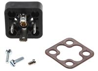 932597100-gsa-3000 Hirschmann GSA 3P+E DIN 43650 A, Male Solenoid Valve Connector, 400 V ac Voltage