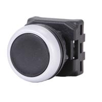 188-1127 RS PRO Black Spring Return Push Button Head, 22mm Cutout, IP65