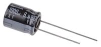 63yxf1000m10x125 Rubycon 1000μF Aluminium Electrolytic Capacitor 6.3V dc, Radial, Through Hole - 6.3YXF1000M10X12.5