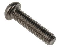 621-2732 RS PRO Plain Button Stainless Steel Tamper Proof Security Screw, M6 x 25mm