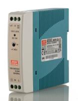 mdr-20-12 MEAN WELL MDR Switched Mode DIN Rail Power Supply, 85 → 264V ac ac Input, 12V dc dc Output, 1.67A Output, 20W