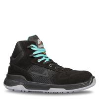 connector-afaf103-44 AIMONT CONNECTOR AFAF103 Black, Grey ESD Safe Composite Toe Capped Unisex Safety Boots, UK 10, EU 44