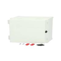 206-8770 RS PRO Polycarbonate Wall Box, IP65, Viewing Window, 300 mm x 200 mm x 180mm