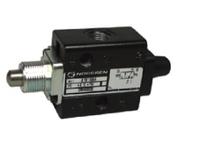 235-4724 RS PRO Plunger 3/2 Pneumatic Control Valve super X Mechanical 3/2 valve Series, G 1/8, 1/8in, III B