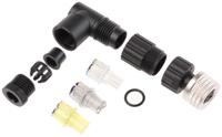 933368100-elwika-3008-v Hirschmann Circular Connector, 3 Contacts, Cable, M8 Connector, Socket, Female, IP67, E Series