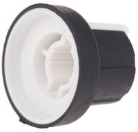 303tpn130-006237224 Sifam 18.9mm Black Potentiometer Knob for 6mm Shaft Splined, 3/03/TPN130-006/237/224
