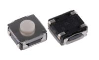 skraale010 Alps Alpine White Stem Tactile Switch, SPST 50 mA @ 12 V dc 3.4mm Surface Mount