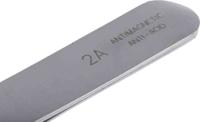 238-6255 RS PRO 120 mm, Stainless Steel, Flat; Rounded, Tweezers