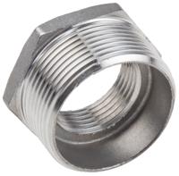 499-3619 RS PRO Stainless Steel Pipe Fitting Hexagon Bush, Male R 1-1/2in x Female G 1in