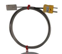 268-4483 RS PRO Type K Leaf Thermocouple 2m Length, 13mm Diameter, -50°C → +350°C