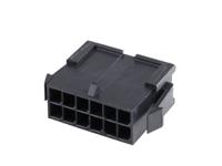 43020-1200 Molex, Micro-Fit 3.0 Male Connector Housing, 3mm Pitch, 12 Way, 2 Row
