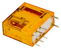 406180244000 Finder PCB Mount Power Relay, 24V ac Coil, 16A Switching Current, SPDT