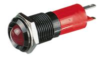 192112z3 CML Innovative Technologies Red Panel Mount Indicator, 12V, 14mm Mounting Hole Size