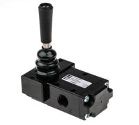 b53003lt Parker Lever 3/2 Pneumatic Manual Control Valve B53 Series, G 1/4, 1/4in, III B