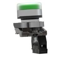 xb4bp31 Schneider Electric Harmony XB4 Series Push Button, Panel Mount, 22mm Cutout, SPST, IP66, IP67