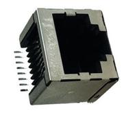 rje231660413t Amphenol Communications Solutions RJE23 Series Female RJ11 Connector, PCB Mount 1 Port 6P6C -Way