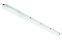 210-5501 RS PRO 55W LED Batten Light, 240 V Batten Damp Proof Light, 2 Lamp, Anti-corrosive, 1.5 m Long, IP65